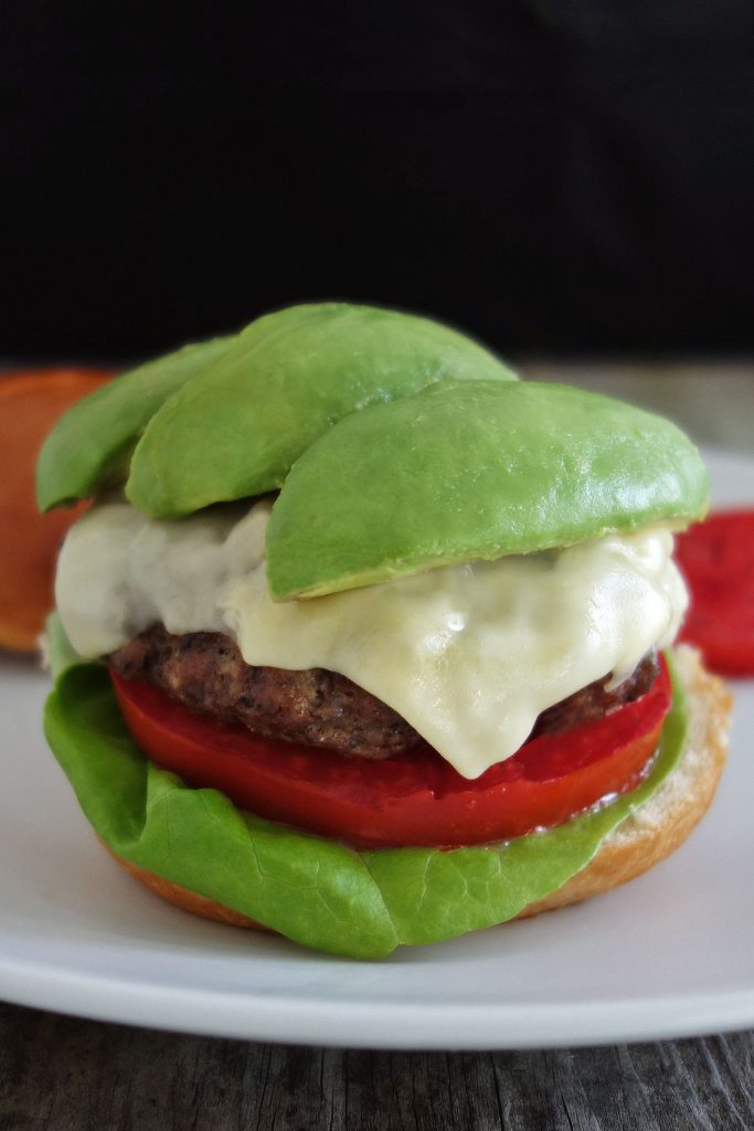 The avocado burger is extremely easy to make and turns a boring burger into a delicious, fresh gourmet burger in only a few minutes!